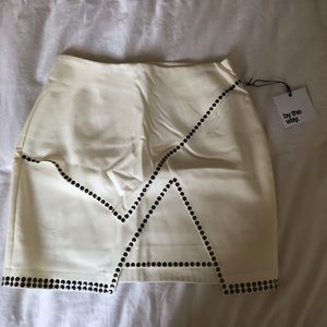 By the Way studded mini skirt from Revolve